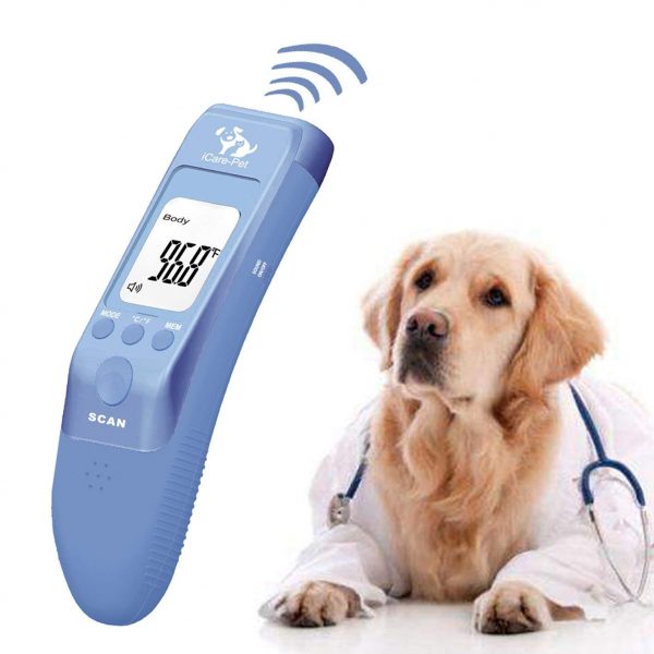 Pet Clinic Thermometer for Dog, Cat, Rabbit and All Pets, Measure in 1s, C/F Switchable